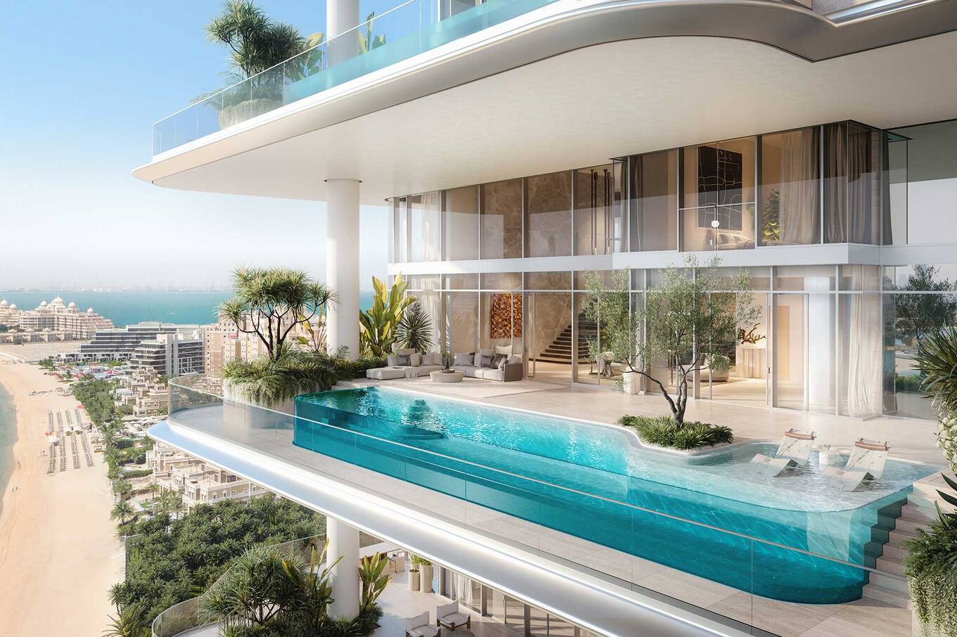 Apartment with 4 bedrooms in Palm Jumeirah, Dubai